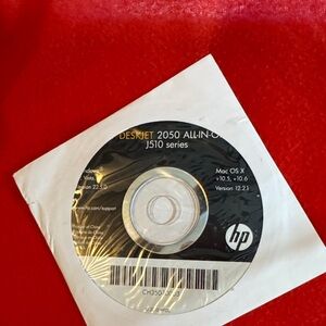 HP Deskjet 2050 J510 Series Software CD